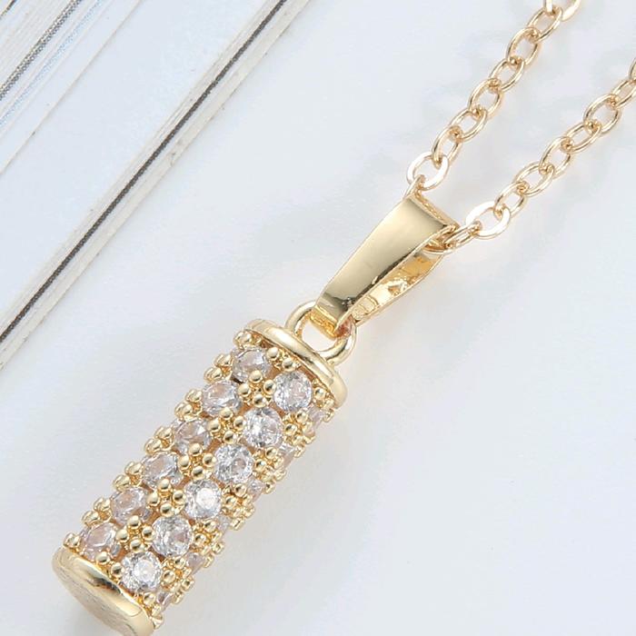 KALUNG TITANIUM WANITA LIONTIN MODEL MERIAM