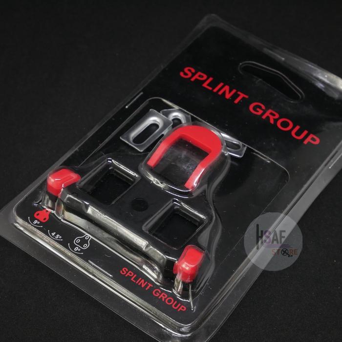 Pedal Sepeda Wellgo Self Locking untuk Shimano SM-SH11 SPD-L Red