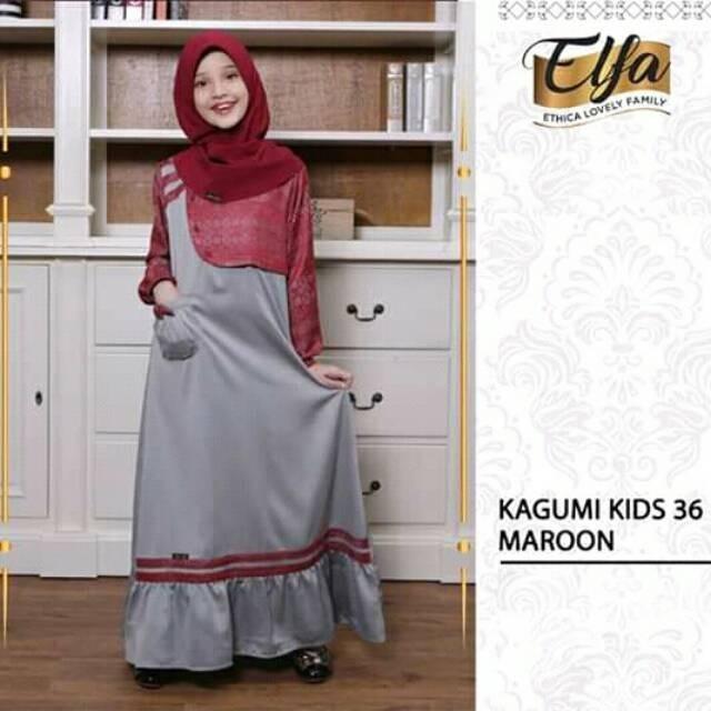 ETHICA GAMIS ANAK KAGUMI KIDS 36 ukuran 3