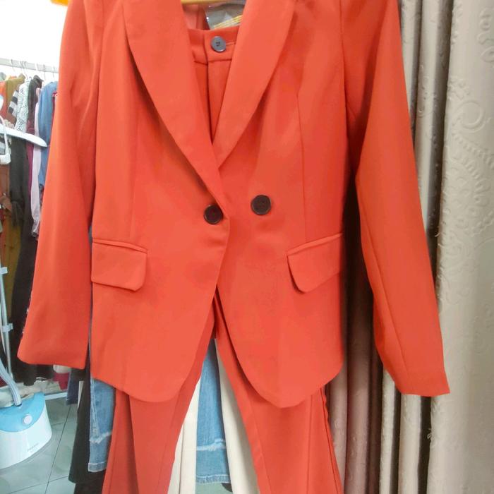 (Milabutik)Set Blazer Naima