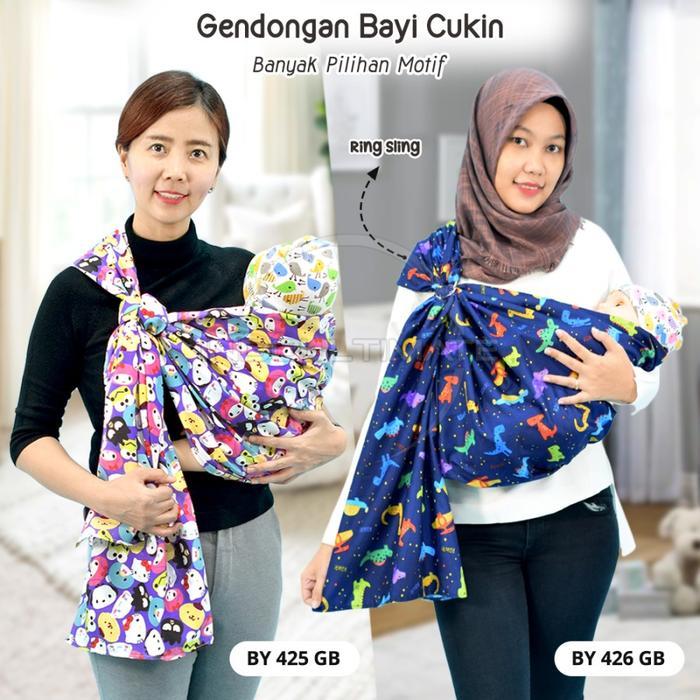 Gendongan Bayi Sling Ring Gendongan Karakter