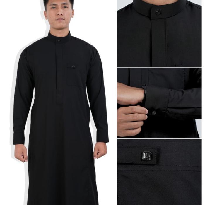 Baju gamis aL-Lutfi lengan panjang
