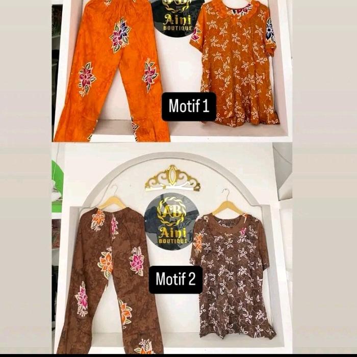 SETELAN BATIK ALVIN UKURAN CP DEWASA