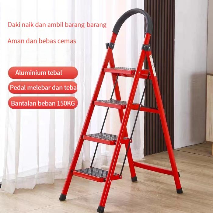 ASLI Highline Tangga Lipat 3/4/5 Step Tangga Lipat Step Ladder Portable READY STOCK