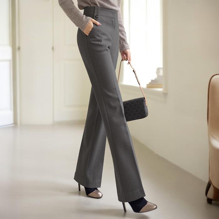 TURSAWEAR Celana Panjang Wanita Formal Korean Style Celana Kulot Highwaist BootCut Loose Pants Trous
