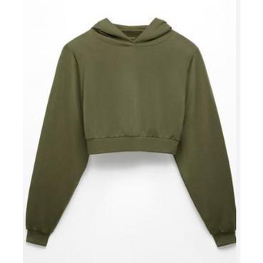 Authentic Oysho Modal Sweatshirt with Hoodie - Jaket Hoodie Wanita - Size L