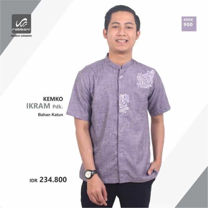 Rabani / Kemeja Koko Ikram / Lengan Pendek