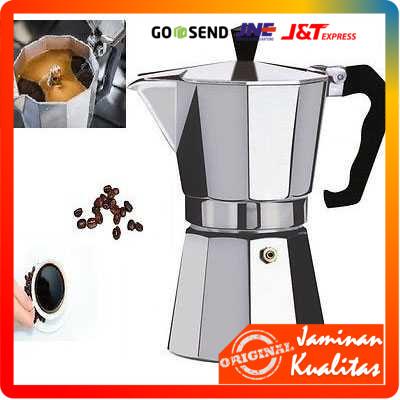 Moka Pot Coffee Maker Teko Espresso Teko Kopi 1 2 3 Cup