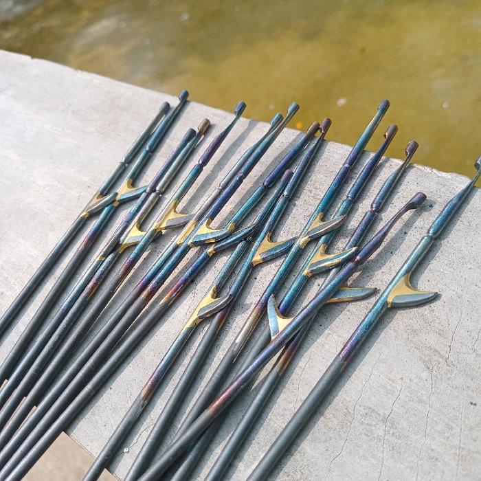 4 mm sujen panah ikan crossbow thailan tiksay