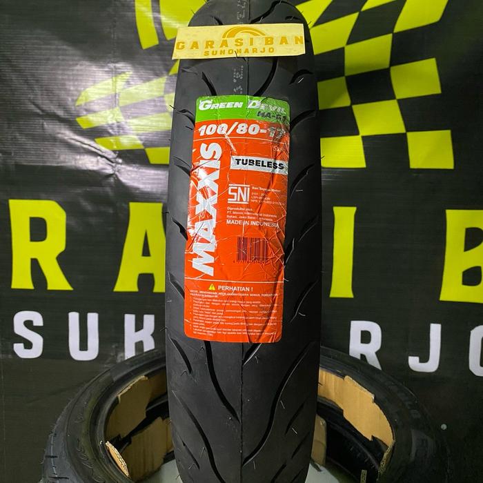 Ban maxxis green devil 100/80-17