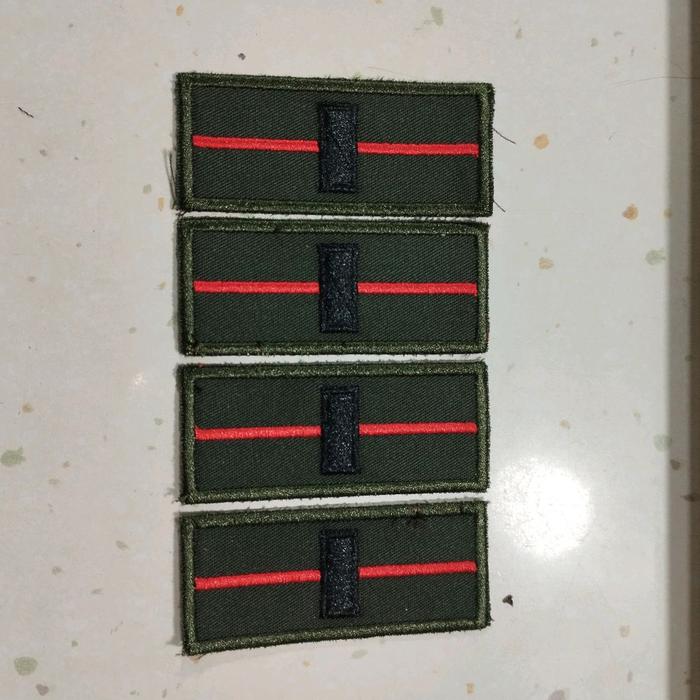 PANGKAT BORDIR  PDL PERWIRA LETDA TNI KC