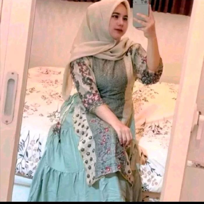 Gamis Hindi Anarlidah Kw Rasa ori