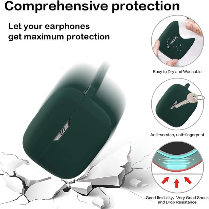 Wireless Bluetooth Earphone Silicone Cover For JBL T130NC Charging
