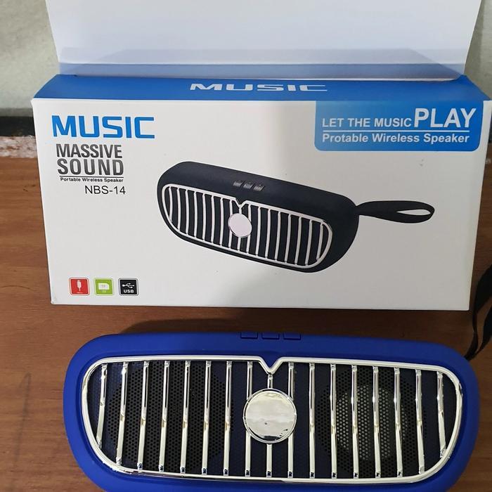 Speaker Bluetooth Wireless Portable NBS 12 MEGA BASS SOUND