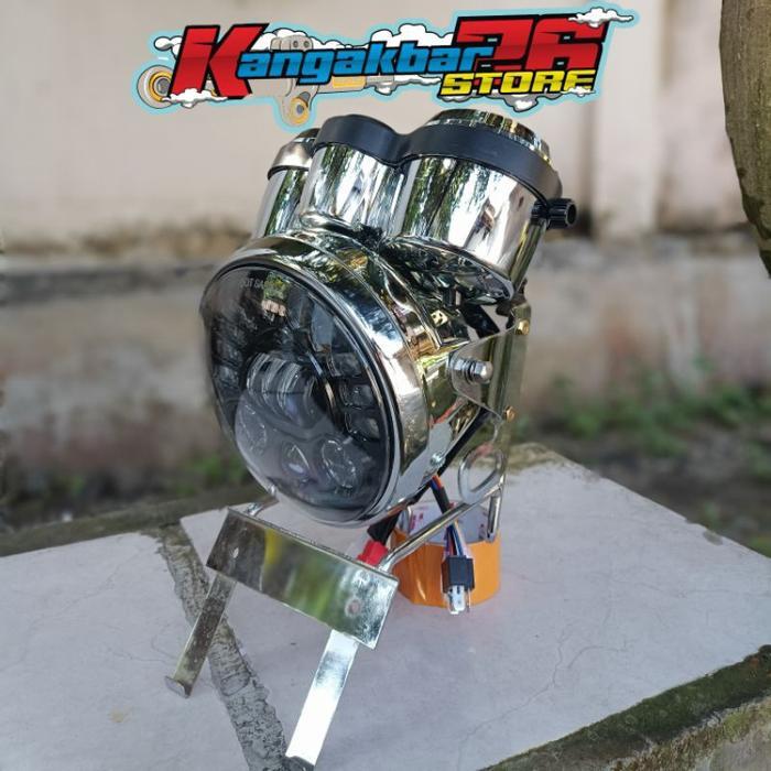 LAMPU NINJA LED 7 INCH SET BATOK NINJA SS SET SPEEDOMETER NINJA SS PNP NINJA MEGAPRO TIGER VERZA VIX