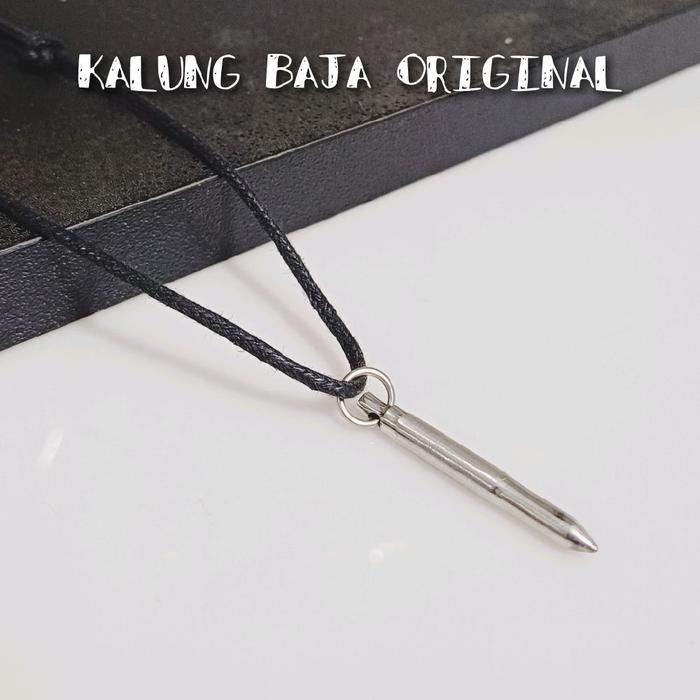 Kalung Peluru Baja Runcing