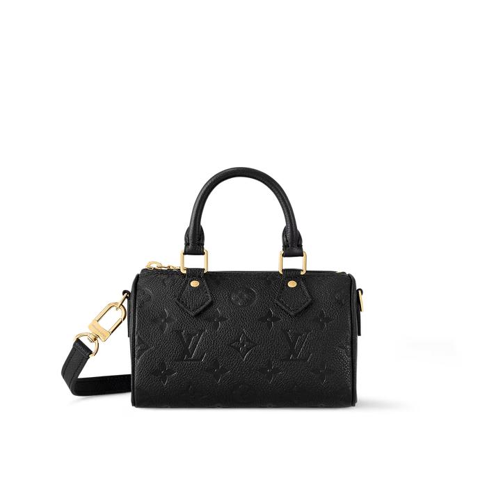 Louis Vuitton,Nano Speedy Bag,black