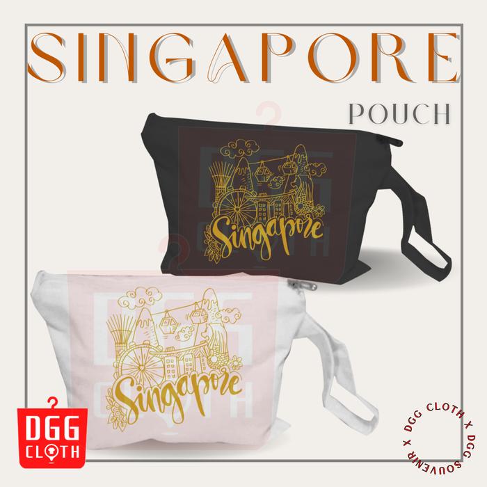 DGGClothing Pouch Souvenir Singapore Pouch Oleh Oleh Singapura 10