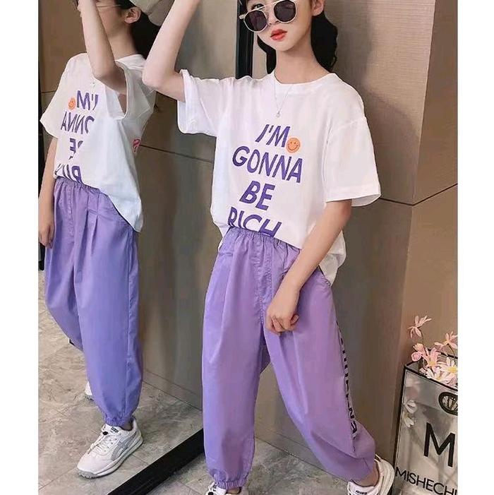 Baju setelan anak cewek KODE G - 21 Untuk umur 3 - 6 Tahun bikin cantik bisa buat baju bermain atau 