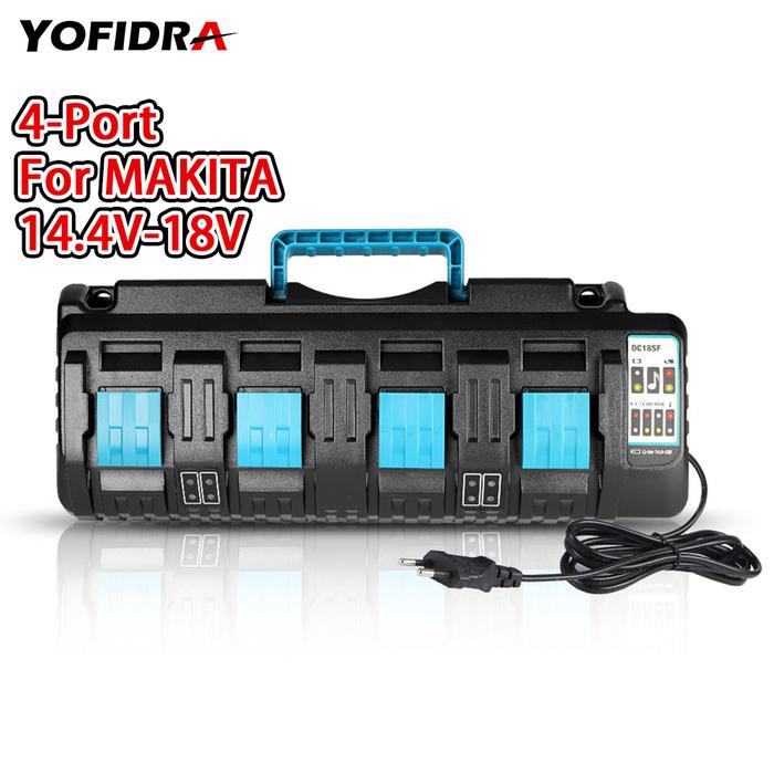 Efficiency Li-Ion Battery Fast Charger For Makita Li-Ion Battery