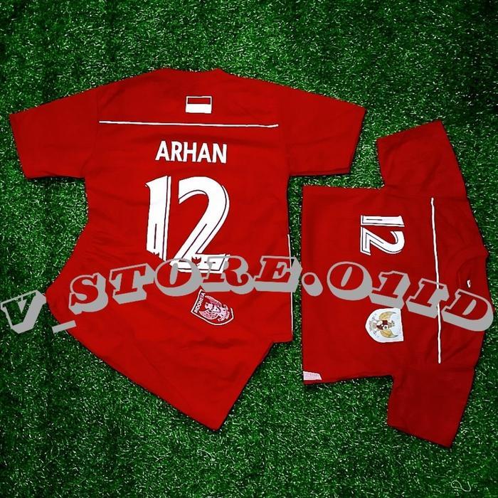 V_STORE - SETELAN JERSEY BOLA TIMNAS BELANDA GARPO TERBARU USIA 1-15 TAHUN - TIMNAS MERAH, size 4: 6