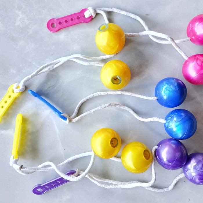 lato lato lampu,lato lato bagus bahan bagus berkilau bunyinya nyaring tali lentur kuat, pegangan bag