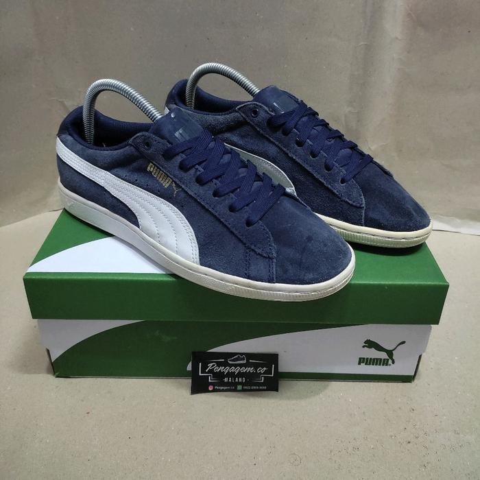 Puma Suede Classic Blue White