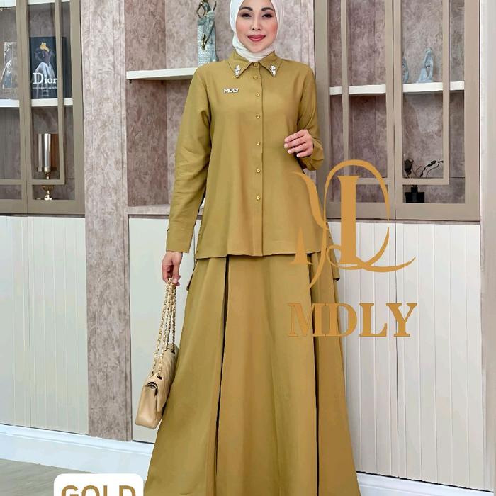 jazzy skirt set by mdly /set rok mdly