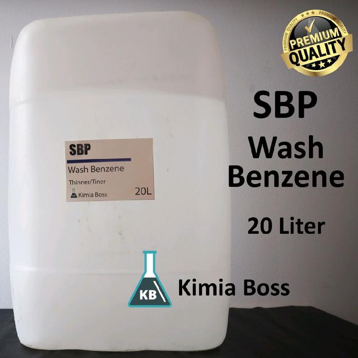 Super Kimia Boss SBP Wash Benzene 20 Liter - Premium Quality Thinner Tiner untuk Pembersihan
