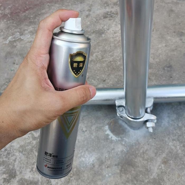 【Penawaran terbatas waktu】350 ML Chrome Spray Paint / Cat chrome /Anti Karat Warna Stainless / Cat