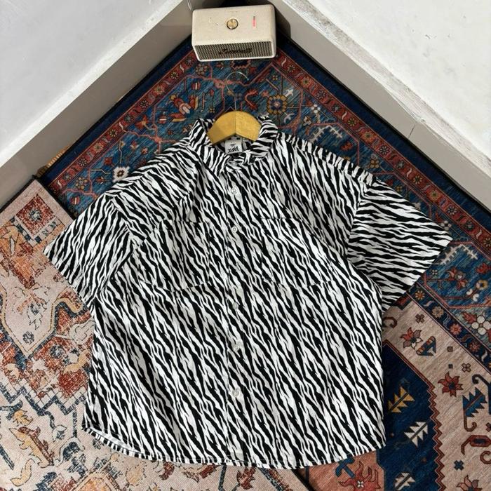 Kemeja Pendek Xgirl Zebra