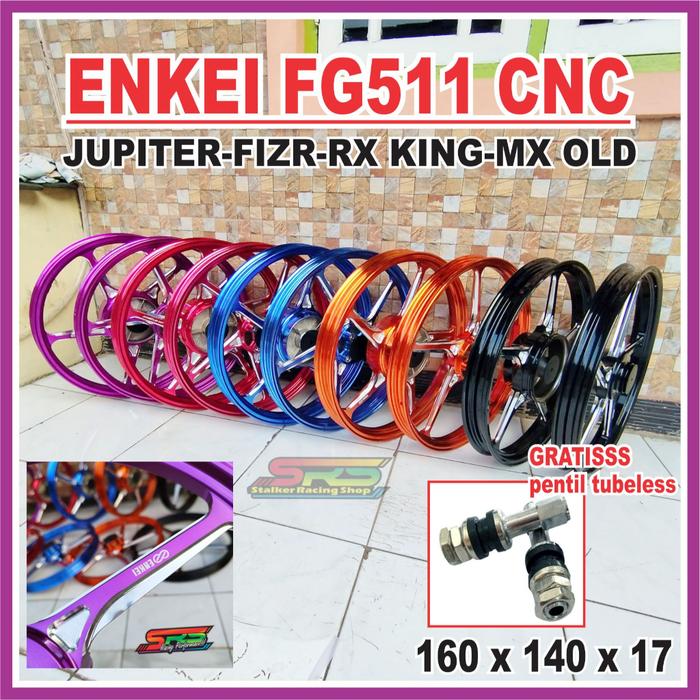 Ready VELG ENKEI 511 CNC JUPITER FIZR MX OLD RXKING ENKEI511 ENKEI FG511 Murah