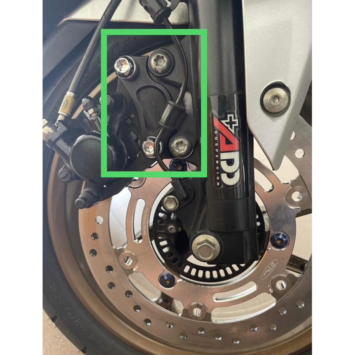 Breket Kaliper Standar Cakram 260mm For Nmax-Aerox 155-All New Nmax-Aerox Connected