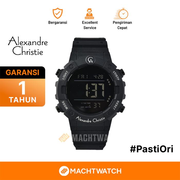 alexandre christie AC 9388 MH RIPBA Jam Tangan Digital Pria