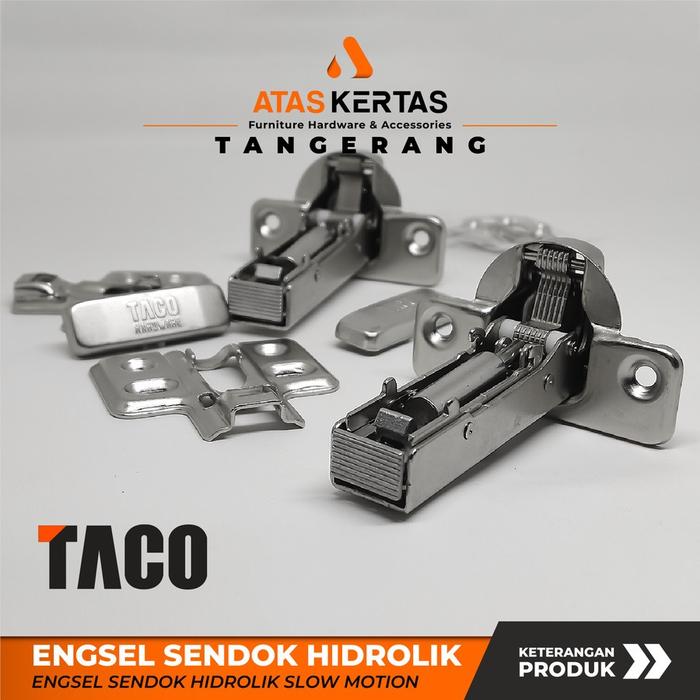 engsel taco slow motion - engsel sendok - engsel lemari slow motion - engsel kitchen set slow motion