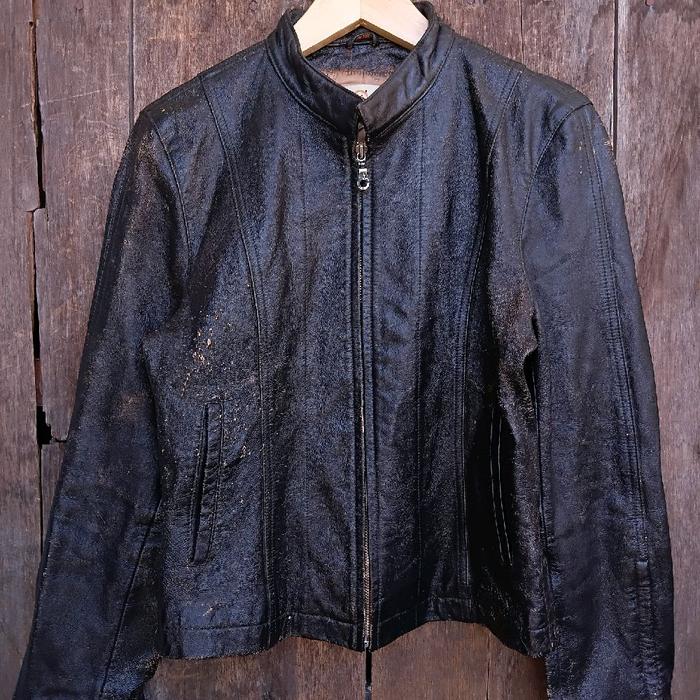 caferacer jaket wilsons Leather no ramones schott Perfecto harley davidson vanson norton yellow corn