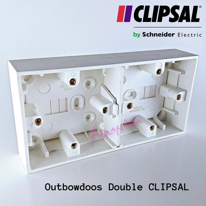 OB DUS OUTBOW DUS / OUTBOW DOOS DOUBLE Kotak SCHNEIDER CLIPSAL CLASSIC
