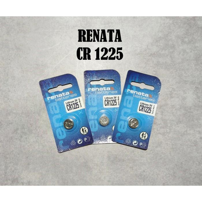ORIGINAL BATERAI JAM RENATA CR 1225 CR1225 LITHIUM 3V ASLI Terlaris