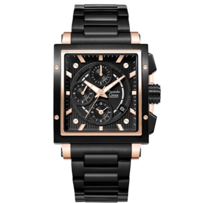 ALEXANDRE CHRISTIE 6182 GC RANTAI PRIA ORIGINAL GARANSI 1TAHUN Stainless Watches