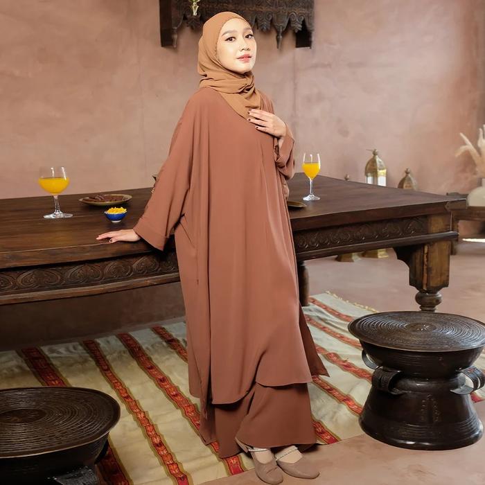 LOZY PEKANBARU - HAIFA TUNIK SET X LESTI KEJORA
