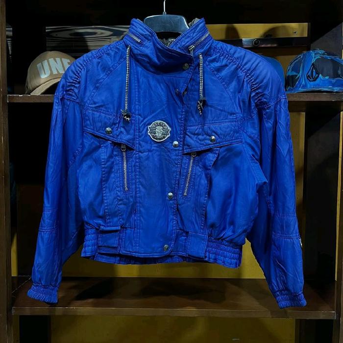 jacket harrington vintage racing ELLESSE size L boxy‎
