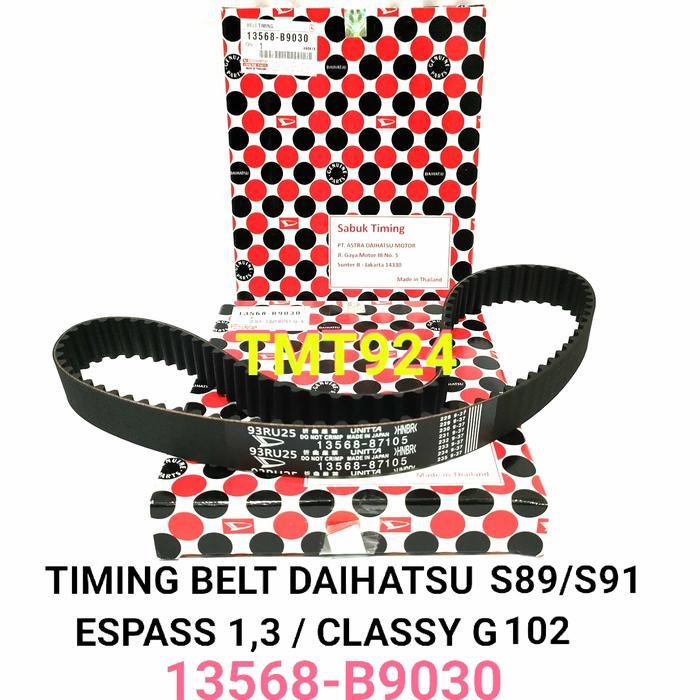 TIMING BELT DAIHATSU S89/S91 /ESPASS 1,3 CLASSY 13568-B9030 type ORI KI1