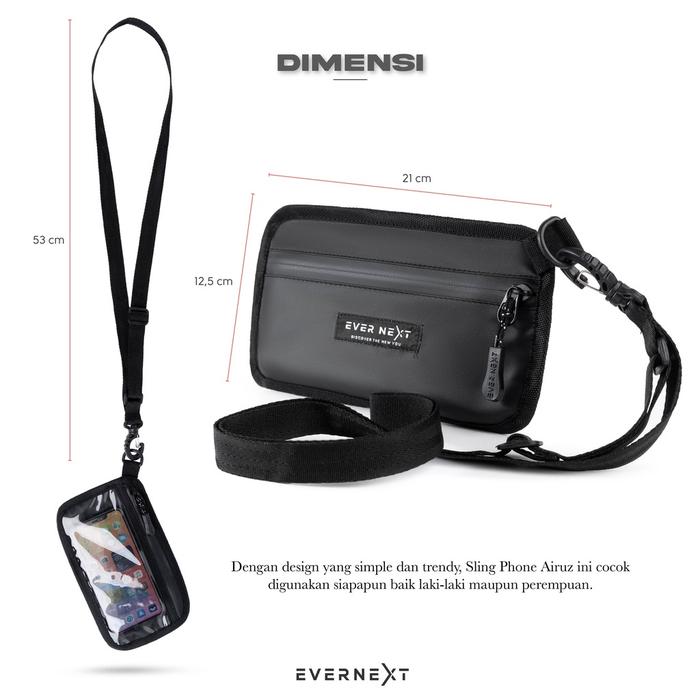 Tas Hp Waterproof Hanging Phone Wallet Pria Wanita Tas Dompet Gantung Leher HP Kartu Koin Anti Air S