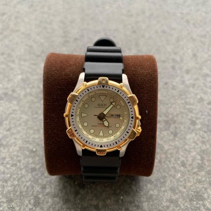 Jam tangan CITIZEN OXY DIVER QUARTZ MID SIZE JDM