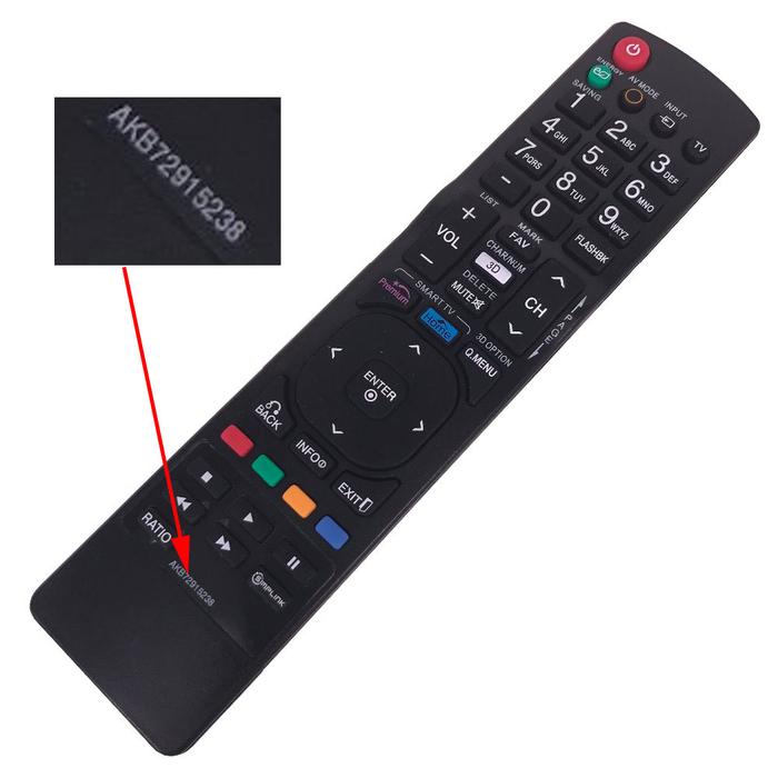 LCD TV Remote Controll for LG 3D SMART TV Remote Control AKB72915238