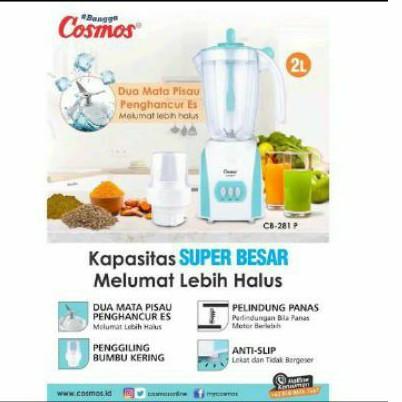 COSMOS BLENDER CB281P | BLENDER COSMOS PLASTIK 2 LT