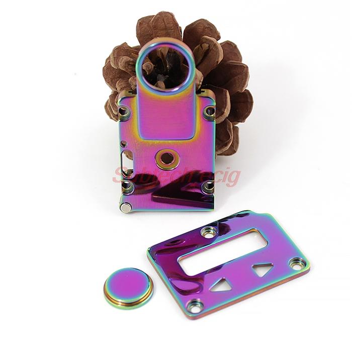 SXK style 3 in 1 panels for billet v4 mod BB box mod rainbow color