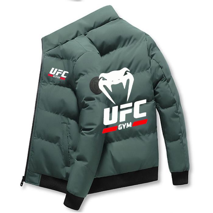 2025 New UFC GYM Men's Stand-Collar Warm Coat Jacket2025 New UFC GYM Men's Stand-Collar Warm Coat Ja