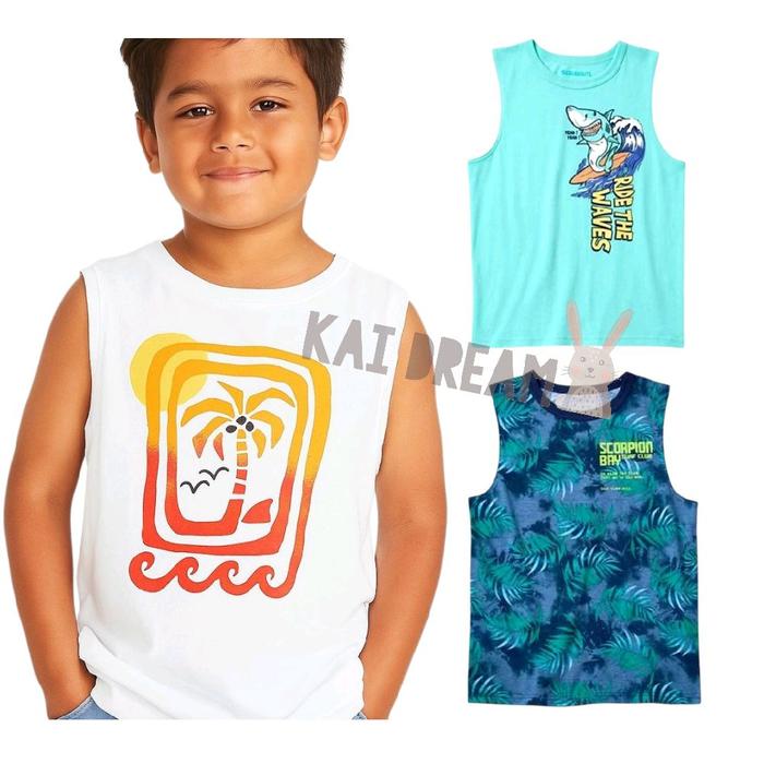 SINGLET TANKTOP BOYS | Kaos Olahraga Anak