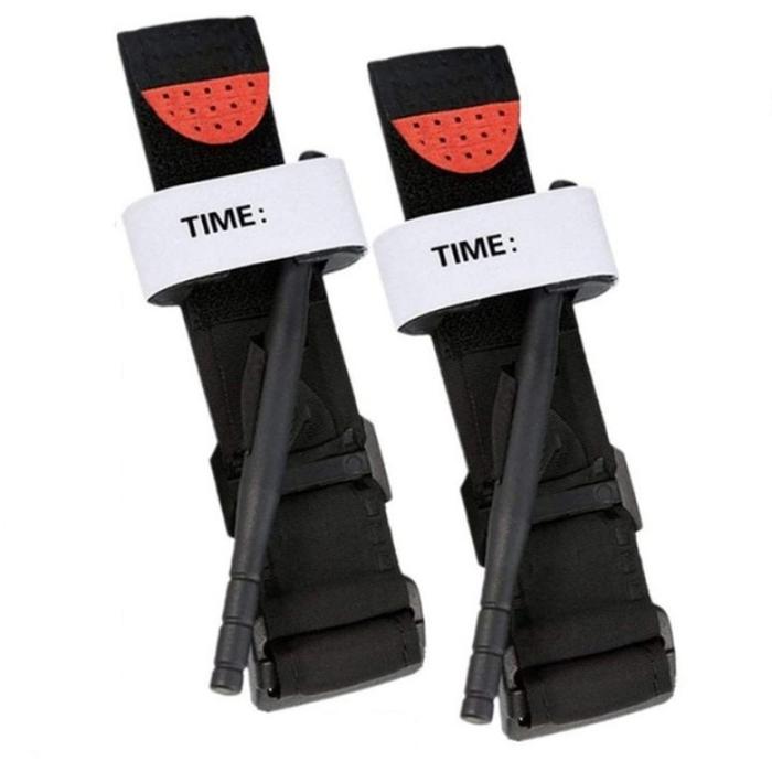 Tourniquet Survival Tactical Combat Application Red Tip Military
